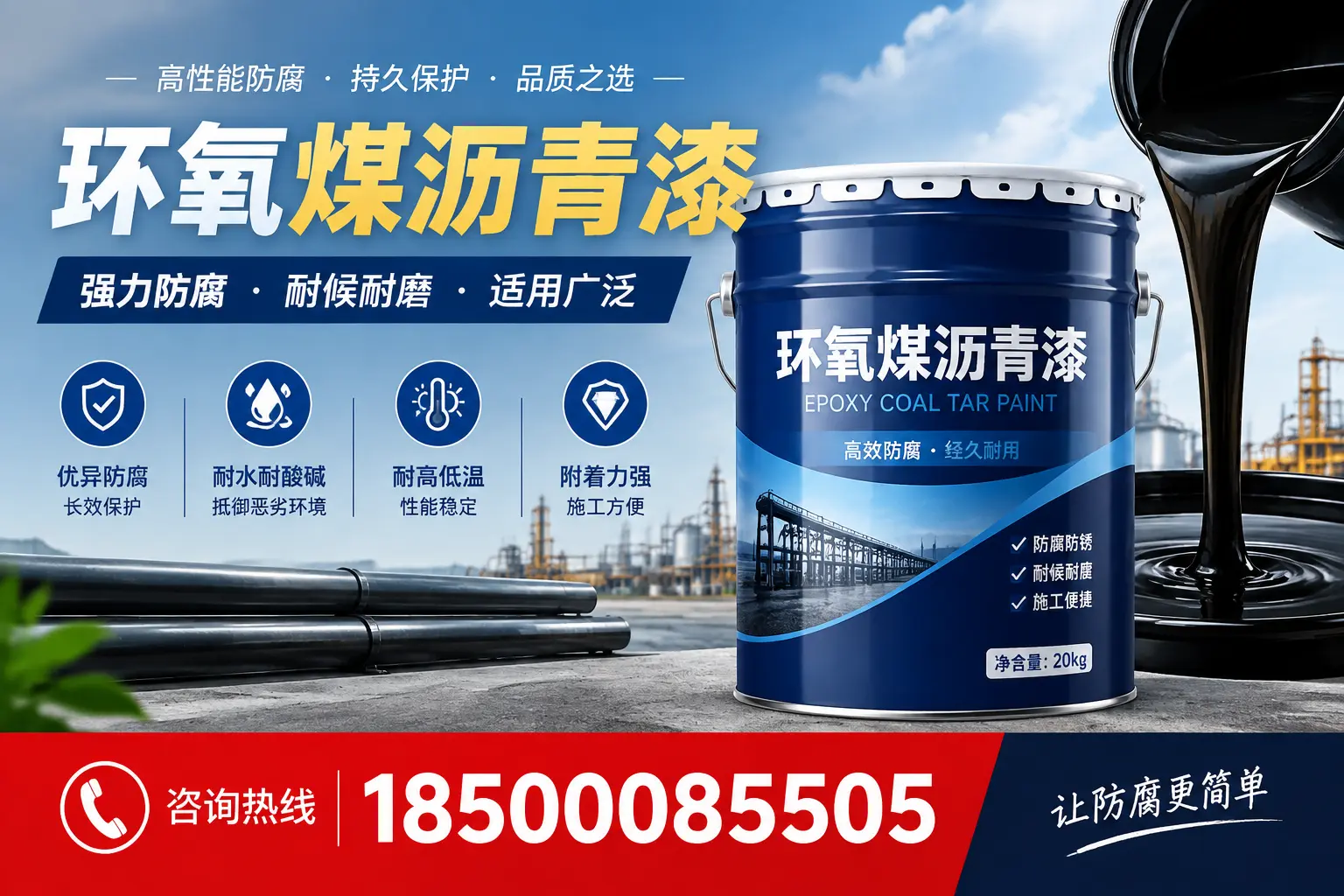 环氧煤沥青漆在不同气候条件下的表现分析，宜宾适用性
