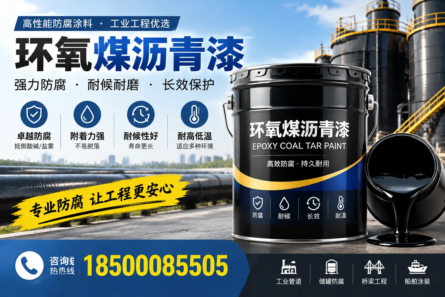 环氧煤沥青漆的施工方法与注意事项，确保在宜宾顺利完成